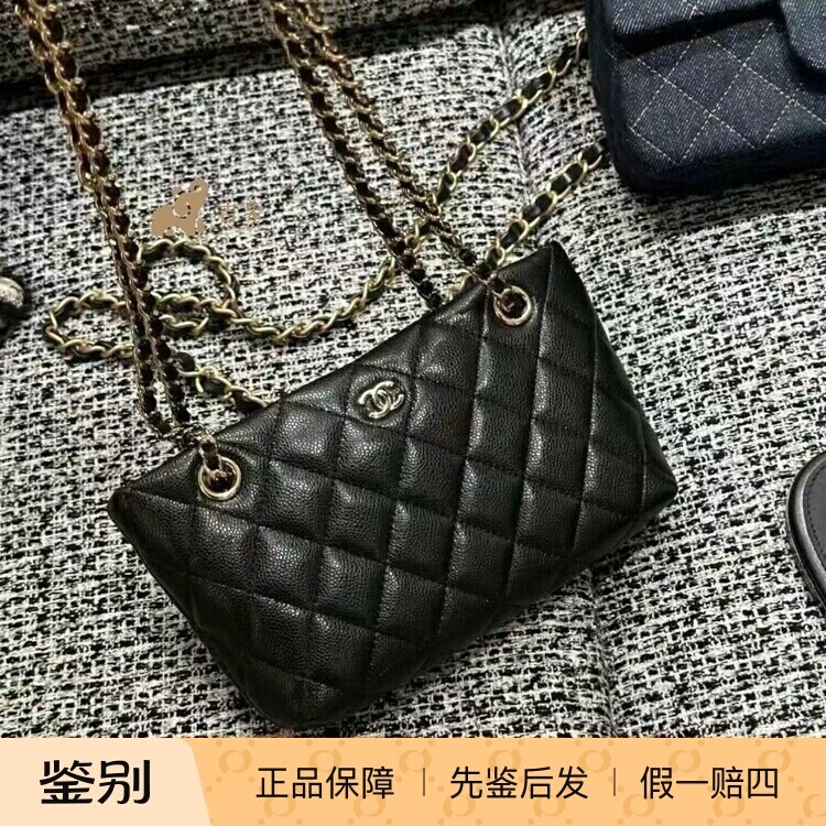 Chanel香奈儿24K新款黑金女包
