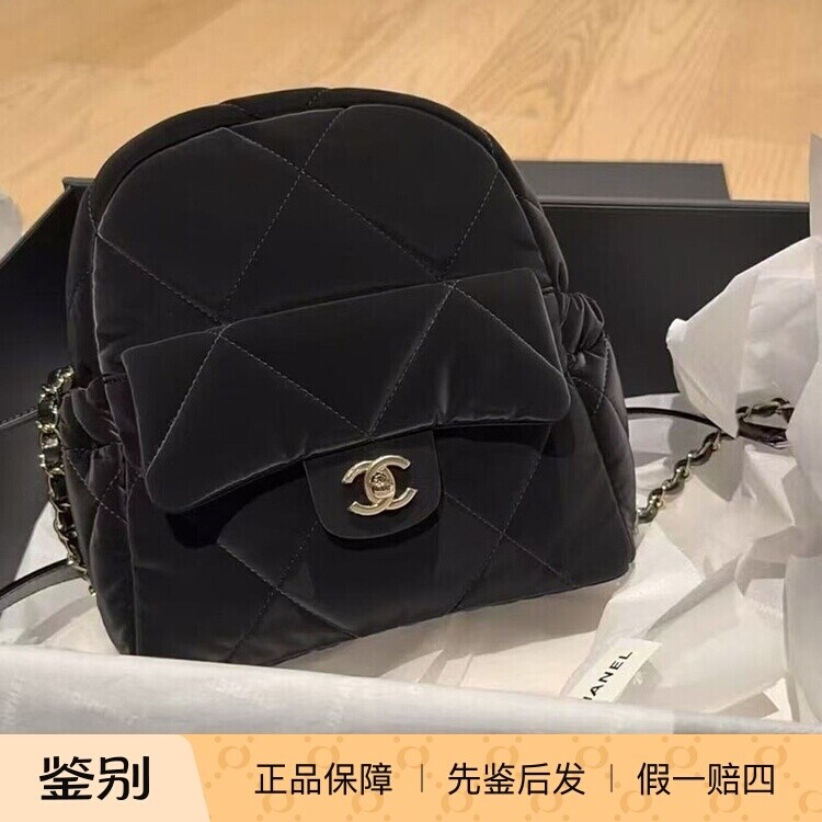 Chanel/香奈儿25N新款黑色女包