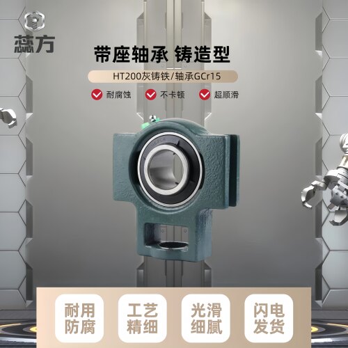 外球面轴承滑块带座铸造型UCT