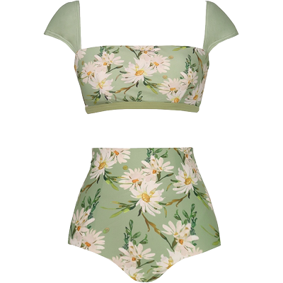 VisualMood法式复古泳衣