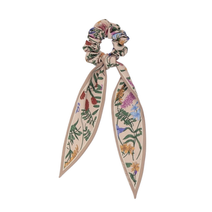 VISUAL MOOD复古法式时尚百搭小众高端印花弹力发圈女