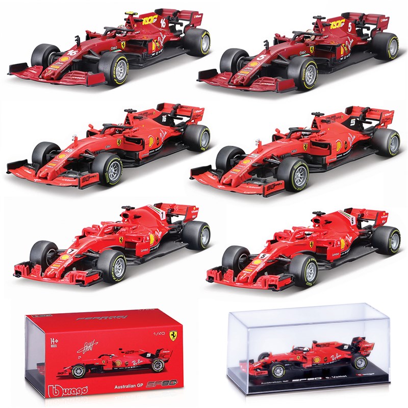 速发Bburago 1:4 2020 SF1000 0FS SF7lH #5 #7 #16 F1 mu1a C