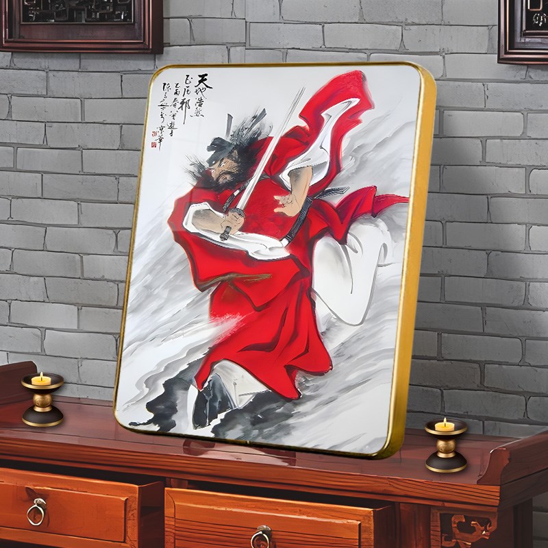 速发钟师天馗纳魔图挂画奎魁镇宅招财伏福保平安神像摆台供奉摆件
