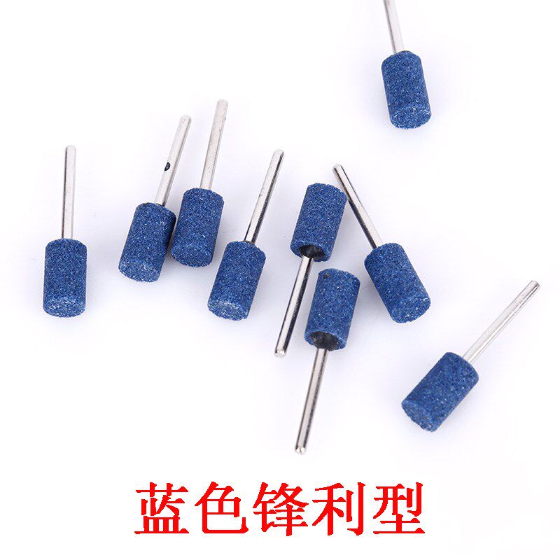 速发DYD典亚红铬刚玉砂轮打磨头火石仔金属抛光电磨头m圆柱锥形加