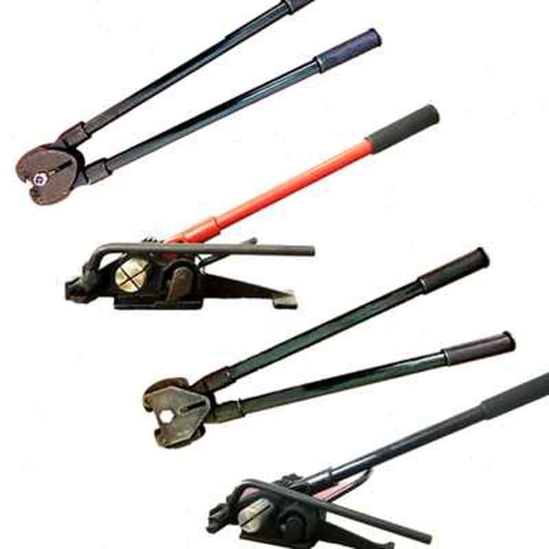 速发手动铁5钢带打包机烤蓝镀锌钢带2皮mm2mm捆扎机扣紧器夹拉钳