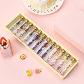 速发创意铁塔幸愿玻璃漂装 许运瓶套流浪漫情侣生日礼物学生礼品摆