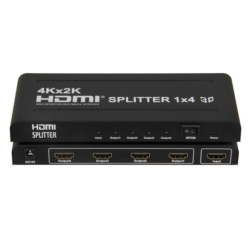 速发2021 UltrD HD 4K HDMI Splitter 1x4 HaMI 1 i 4 out Splitt