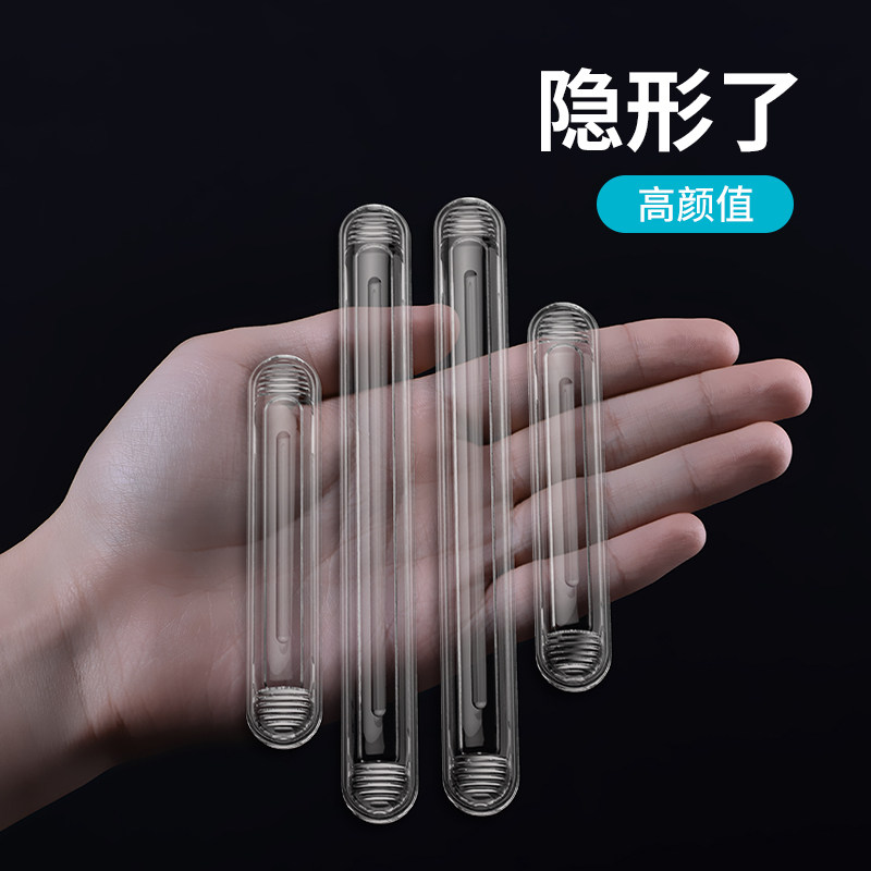 速发冰箱防撞贴门手把垫硅胶粒家用墙透明门后柜子开门家具防磕碰