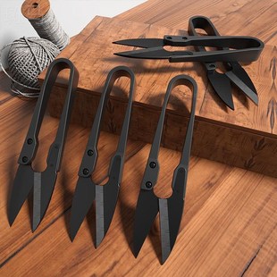 速发手工高碳钢小纱剪修剪线纱小剪刀头弹簧剪剪刀线剪