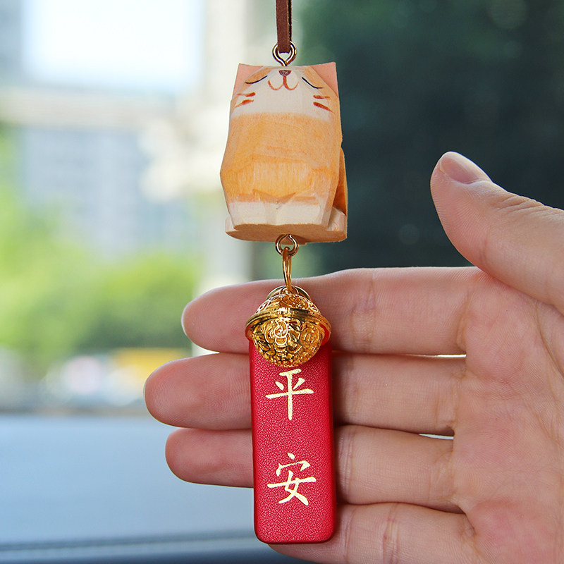 速发柴坠小猫汽车挂件车载饰品情侣车内挂饰吊犬2025新款中控
