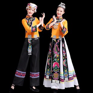 速发新款少数民族特色演统东乡族蹈人生表演服舞台舞成服传出服装