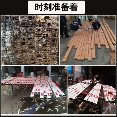 速发卫动拦车门单层栅栏道闸机起电遥控大门栏杆小区格栅升降门杆