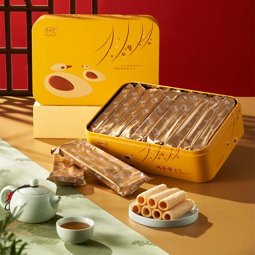 黄但记鸡蛋卷凤凰卷传统糕点礼盒