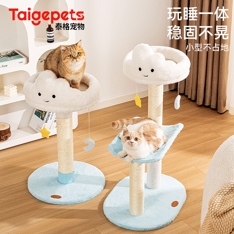 韩国INS风云朵猫爬架小型不占地