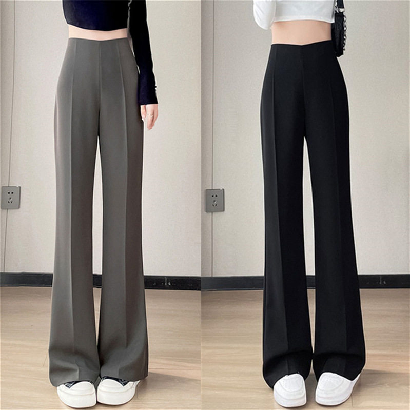 春秋新款女裤休闲裤阔腿西装短裤