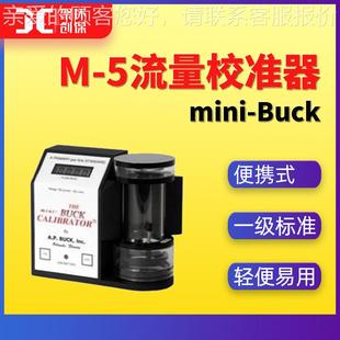 6000ml 美国mini 5流量校准器高精度电子皂膜流量计1 min BUCK