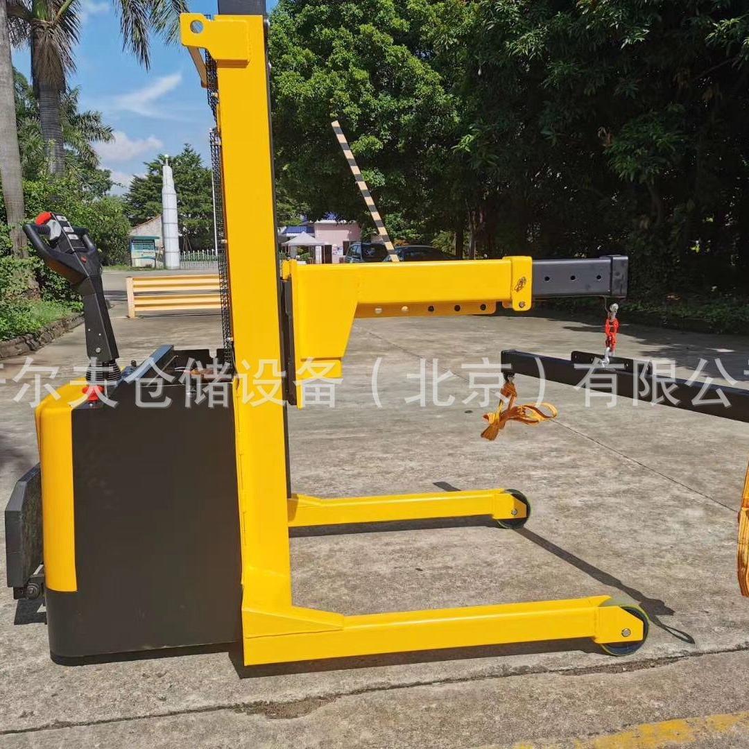 Mini Small Hydraulic Full Electric Stacker Crane Floor Truck