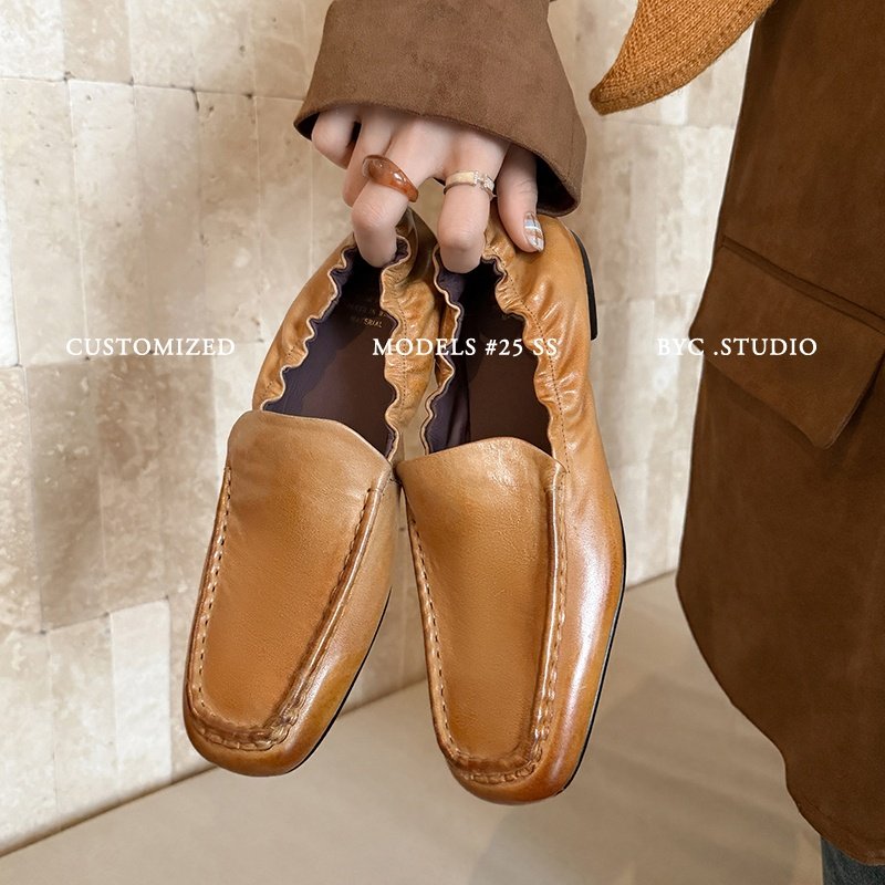 羊皮英伦风低跟系带小皮鞋女黑色通勤平底单鞋方头乐福鞋,女鞋,深口单鞋,淘宝优惠券,粉丝福利购,淘宝优惠卷