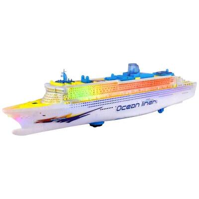 Cruise Ship Toy Ocean Liner Cruise Ship Boat Electric Ship T