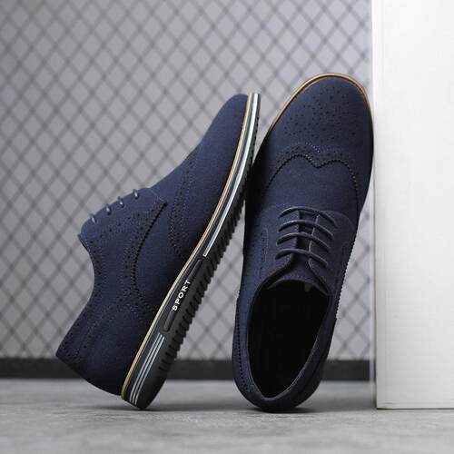 men casual shoes plus size Suede leather shoe 45/46/47 yard