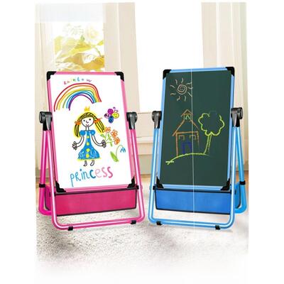 Children magnetic board blackboard writing whiteboard easel