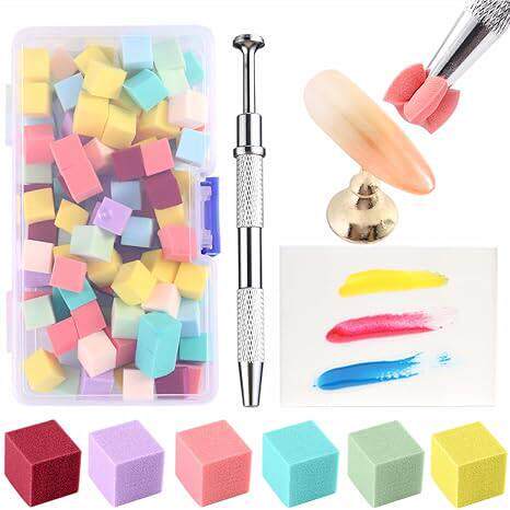 Nail Art Sponge Gradient Creativet Tools Color Fade Manicure
