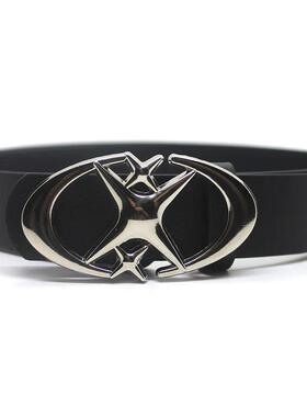 Punk Moon Star Buckle Belt Design Cross Metal Vintage Gothic