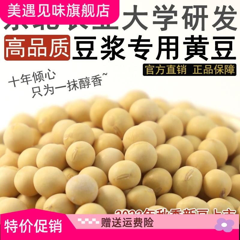 东北农业大学非转基因打豆浆专用豆东农豆252有机黄豆 2023新大豆