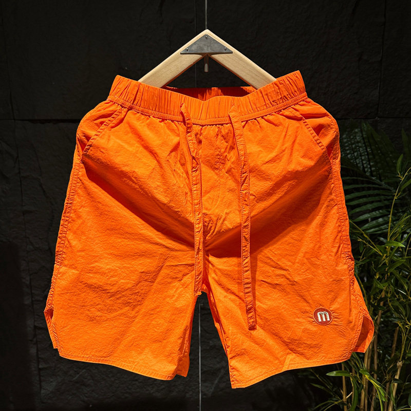 2024薄款宽松直筒休闲短裤男士夏季新款冰丝速干运动五分裤沙滩裤,男装,休闲裤,淘宝优惠券,粉丝福利购,淘宝优惠卷