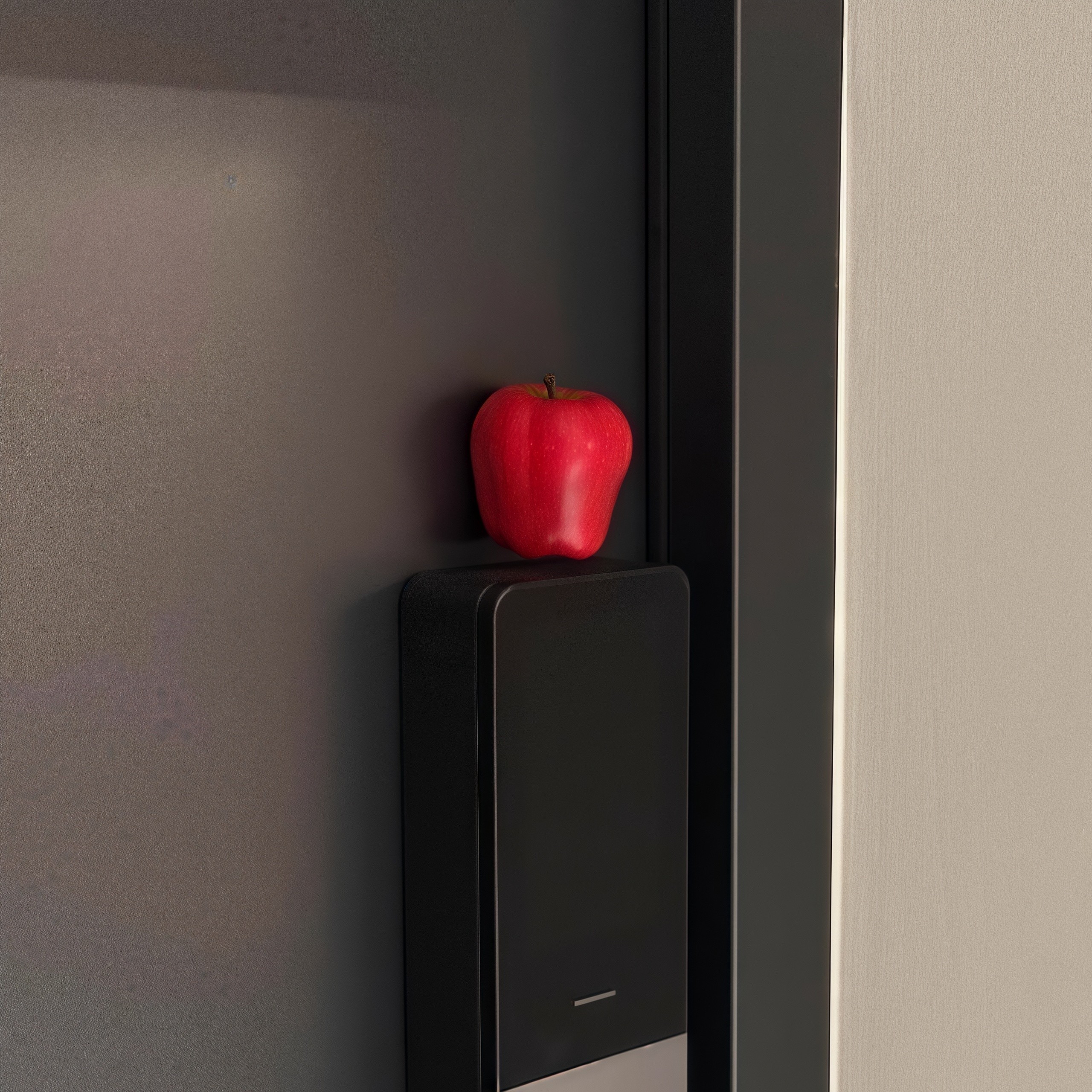 【出入苹安】入户门磁吸门把手装饰创意苹果入户门摆件新家门挂件