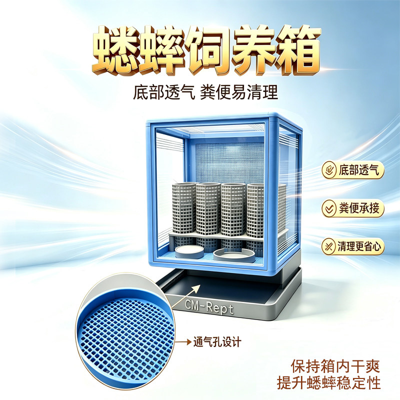 蟋蟀高透风专用饲养箱图片