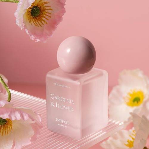 网红直播女士香水粉色浪漫邂逅磨砂茶香清新持久留香小众学生代发