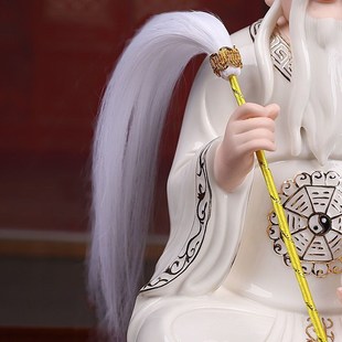 速发太上马君老尾拂尘太白金真太乙星人法器道家太极浮尘配件佛尘