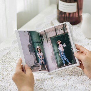 速发照片书迷打宝宝相册做纪念册制作你印成册洗照片本成礼物