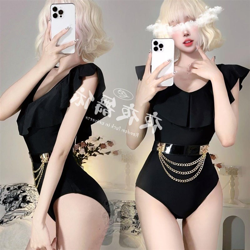 速发新舞酒吧歌手DJDS演出服款链O夜店领舞服爵士舞性感台条连体