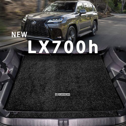 速发适用于雷克萨斯LX700h后备箱垫25款lx700h混动版7座4座绒毯尾