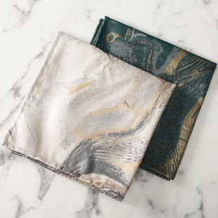 速发双立西家中式餐巾口布折花布不掉毛巾店擦杯布餐厅之餐酒布扣