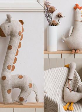 Nordic Style Lovely Stuffed Animal Toy kawaii Bambi Baby Gir