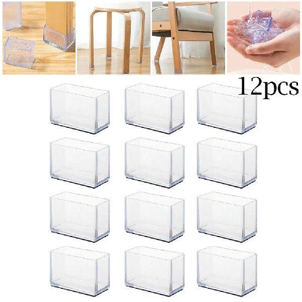 12 Pcs Cap PVC 15x30/20x30/20x40/25x38/30x40cm Chair Leg