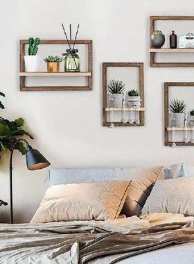 Floating Box Shelves Wooden Floating Shelves Wall Mounted