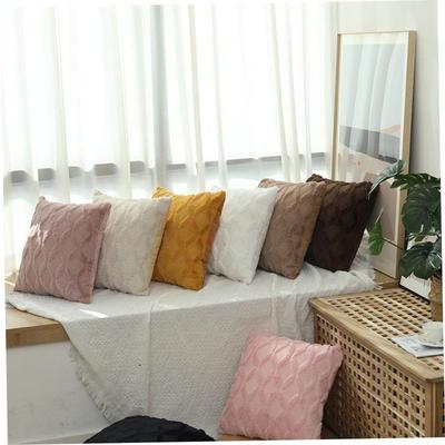 Nordic sofa pillow cushion cover corduroy striped pillowcase