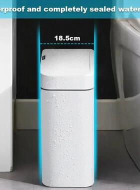 Smart Bathroom Trash Can Automatic Bagging Electronic Trash