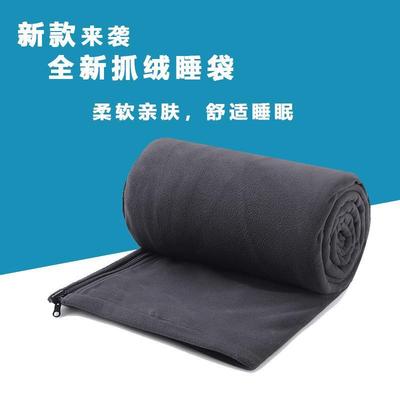 Fleece Sleeping Bag Liner Adult Outdoor Travel Down Sleeping