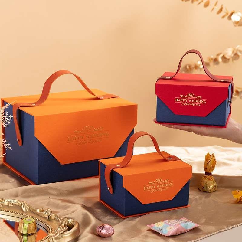 Festive Full Moon Wedding Accompanying Gift Box Flip Cover P