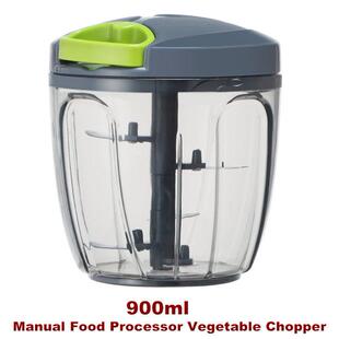 Manual Vegetable Chopper Hand Pull String Garlic Mincer