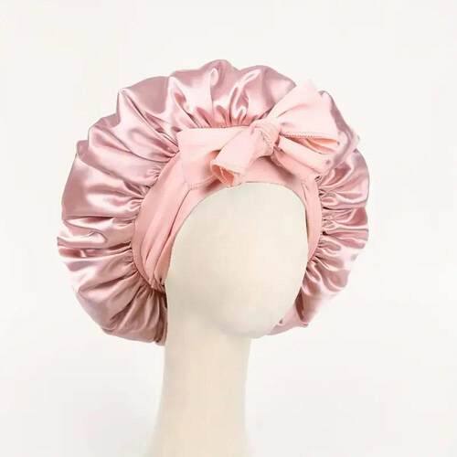 Satin Bonnet Silk Bonnet Bonne For Sleeping Hair Bonnet 睡帽