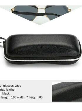 Glasses Storage Box Zipper Hard Eye Glasses Case Protable