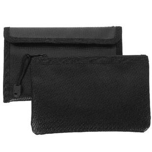 2 Pcs Fireproof File Bag Documents Organizer Water Prevent