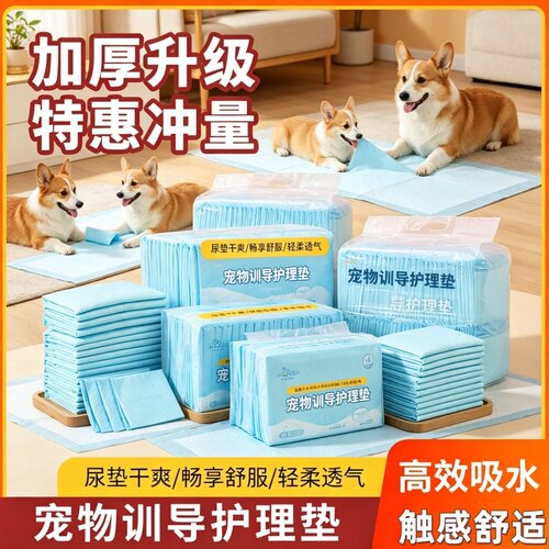 狗尿垫宠物爱宠专用吸水垫尿片隔尿垫宠物尿垫猫兔一次性尿垫加厚