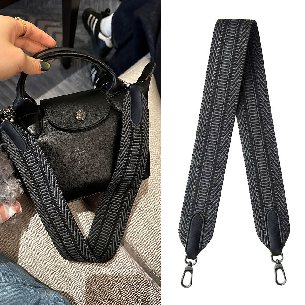适用于龙骧小羊皮迷你替换肩带帆布包带替换带宽肩带斜挎带内胆包